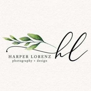 Leaf logo - Harper Lorenz